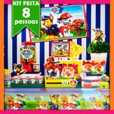 Kit Festa Patrulha Canina 08 Pessoas Econômico - Festabox