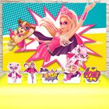 Kit Festa Prata Barbie Princesa - IMPAKTO VISUAL
