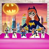 Kit Festa Prata Batgirl Desenho - IMPAKTO VISUAL