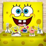 Kit Festa Prata Bob Esponja - IMPAKTO VISUAL