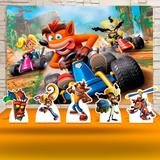 Kit Festa Prata Crash Bandicoot - IMPAKTO VISUAL