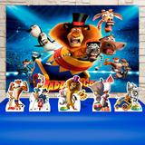 Kit Festa Prata Madagascar 3 Circo - IMPAKTO VISUAL
