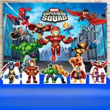 Kit Festa Prata Marvel Super Hero Squad - IMPAKTO VISUAL