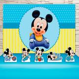 Kit Festa Prata Mickey Baby - IMPAKTO VISUAL