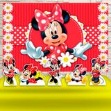 Kit Festa Prata Minnie vermelho - IMPAKTO VISUAL