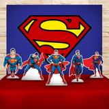 Kit Festa Prata Superman - IMPAKTO VISUAL