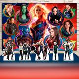 Kit Festa Prata Vingadoras Heroínas Marvel - IMPAKTO VISUAL