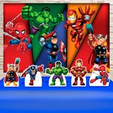 Kit Festa Prata Vingadores Baby Cute - IMPAKTO VISUAL
