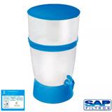 Kit Filtro de Água The Filter de Plástico Sap Filtros - Azul + Refil Sap Control