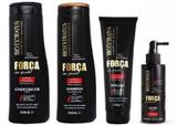 Kit Força Com Pimenta SH + Cond. 350ml + Másc. 250g + Loção 100ml - Bio extratus