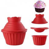 Kit Forma de Silicone para Cupcake Gigante - Facibom