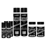 Kit Full Hair - 2 Shampoos 300mL + 4 Tônicos 30mL + 2 Frascos 60 Caps - Saúde Garantida