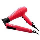 Kit Gama com Secador de Cabelo Sensation 3 Temperaturas 220V + Prancha Alisadora Sensation Bivolt - Ga.ma italy