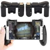 Kit Gamepad + Gatilho Mira Tiro Controle Celular L1 R1 para Free Fire - Xzeng