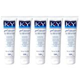 Kit Gel Lubrificante Íntimo KY 100g - 5 unidades