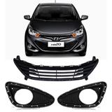 Kit Grade Do Parachoque HB20 HB20S 2012 2013 2014 2015 Com Furo - Blawer