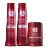 Kit Haskell Bendito Seja Sh.500ml Cond.500ml e Másc.500gr - Haskell cosmeticos