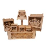 Kit Higiene Bebê Coroa 7 Peças - Companhia do m.d.f