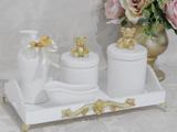 kit higiene bebê Ursinho - Decorizze