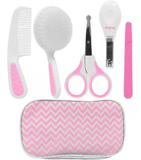 Kit Higiene Cuidados Para Bebê Com Estojo Rosa Buba 7286