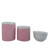 Kit Higiene de Porcelana Menina - 3 Peças - Nita baby