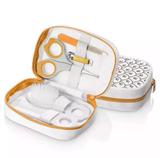 Kit Higiene Infantil Escova Tesoura Pente Lixa Cortador De unhas Multikids BB018