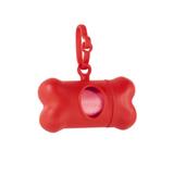 Kit Higiênico Para Coleiras Cata Caca Coco Cães Cachorro - Vermelho - Re