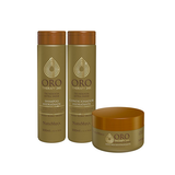 Kit Home Care Natumaxx Therapy Oro 24K 03 Itens