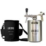 Kit Ikeg de 5 Litros com Torneira Italiana e Bolsa Térmica Preta