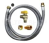 Kit Instalação Mangueira Fogão Cooktop Brastemp Consul 60cm* - Nitril