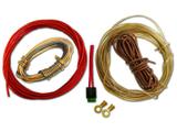Kit Instalação Som 1 - P/ Amplificador Rádio Sem Entrada Rca - Cia do som