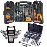 Kit Jogo De Ferramentas Sparta 175 Pcs C/ Soquetes E Chaves
