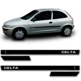 Kit Jogo Friso Lateral Celta 2000 A 2005 2 Portas - Sanfil