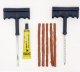Kit jogo Remendo Para reparo Pneu Sem Câmara carro moto Idea