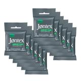 Kit Jontex Preservativo Lubrificado Comfort Plus c/3 - 12 unid.