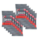 Kit Jontex Preservativo Lubrificado Frutas Vermelhas - 12 unid.