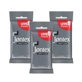 Kit Jontex Preservativo Lubrificado L8P6 - 3 unid.