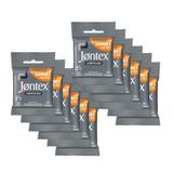 Kit Jontex Preservativo Lubrificado Marathon 12 uni