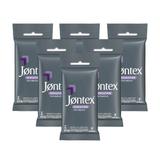 Kit Jontex Preservativo Lubrificado Sensation c/6 - 6 unid.