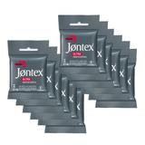 Kit Jontex Preservativo Lubrificado Ultra Resistente C/3 - 12 unid.