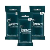 Kit Jontex Preservativo Lubrificado XL c/6 - 3 unid.