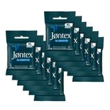 Kit Jontex Preservativo Lubrificado XL Sensitive c/3 - 12 unid.