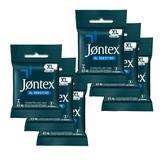 Kit Jontex Preservativo Lubrificado XL Sensitive c/3 - 6 unid.
