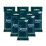 Kit Jontex Preservativo Lubrificado XL Sensitive c/6 - 6 unid.