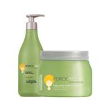 Kit L'Oréal  Force Relax - Shampoo 500 ml e Máscara 500 g - L'oreal Professionnel