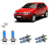 Kit Lampada Super Branca Fiat Palio G3 2004/2014 H7 H1 H1 - Skyway