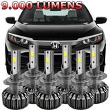 Kit Lampada Super Led New Civic 2017 2018 Baixo Alto Milha 6000k - Dmx