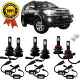 Kit Lampada Super Led Plus Toyota Hilux Sw4 2010 Farol Milha - Cinoy