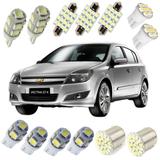 Kit lâmpadas led chevrolet vectra elegance luz placa teto ré porta luvas porta malas - Mfl