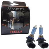 Kit Lâmpadas Super Brancas Teslla Ultra White HB4 3800K 12V 55W